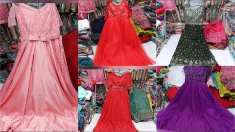 anarkali gown party wear