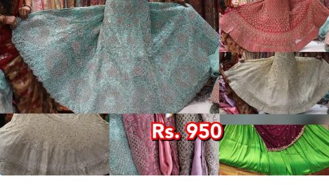 unique bridal lehenga