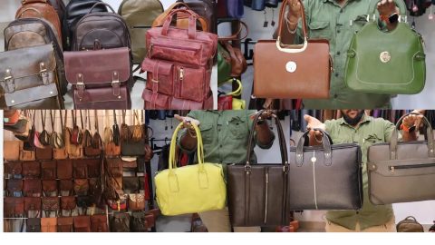 Leather Belts Wallet Office Ladies Bags at Dharavi Kala Kila Market |  Geniune Leather Shoes Jacket| - YouTube