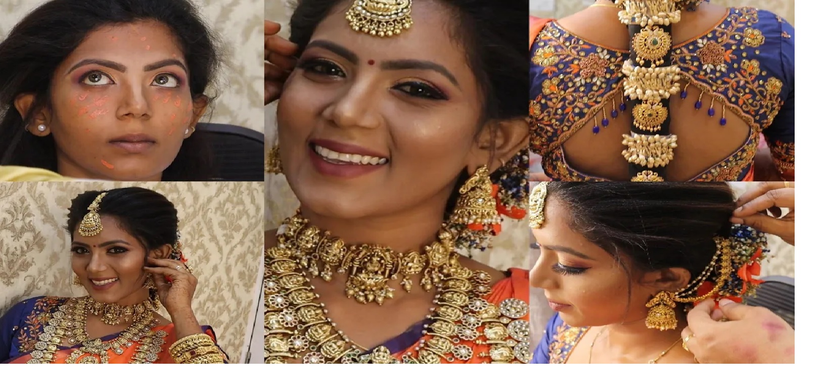 South Indian Bridal Engagement/Wedding Hair Style With Twisting Technique  By Avanthi Creations - YouTube