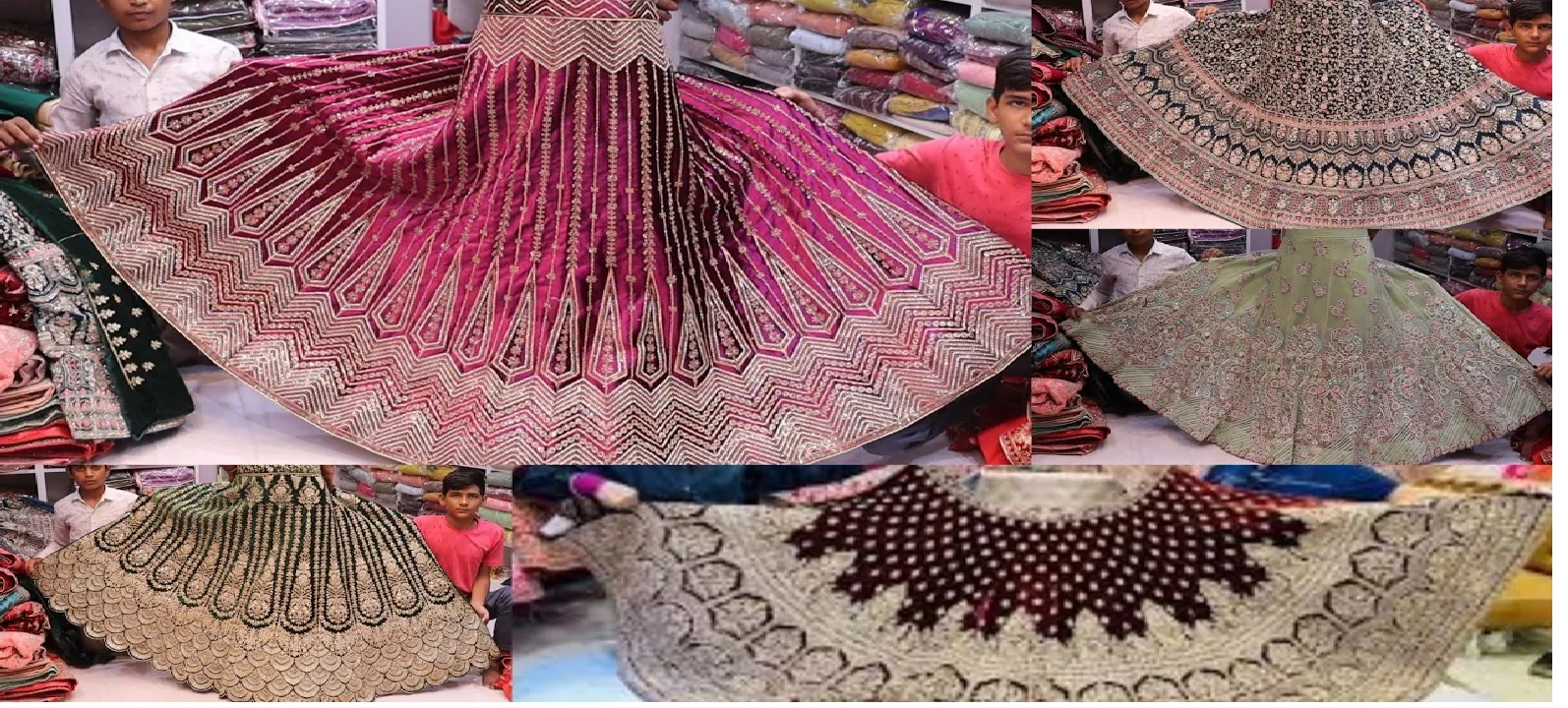 New Designer Lehengas Collections with price| Latest Collections of Bridal  lehengas - YouTube