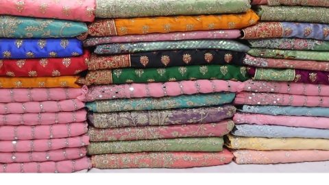 organza saree online