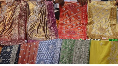 Designer sarees heavy