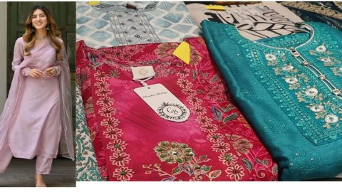 a line kurti
