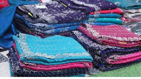 linen designer sarees