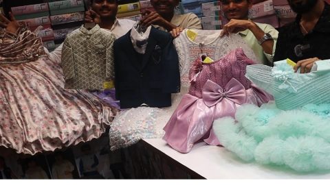 kids dress gown