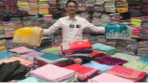 latest designs of sarees