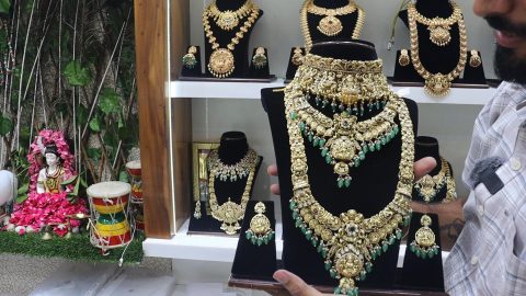 bridal jewellery set
