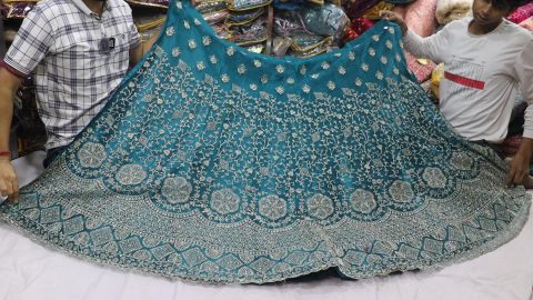lehenga pattern new design