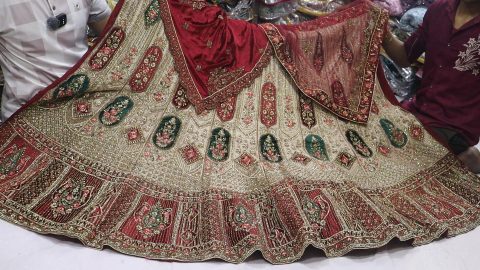rajwada lehenga designs