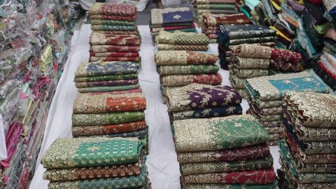 heavy design saree