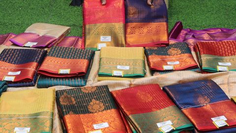 Stone Work Sarees