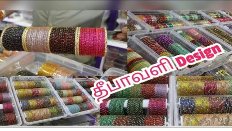 glass bangles design