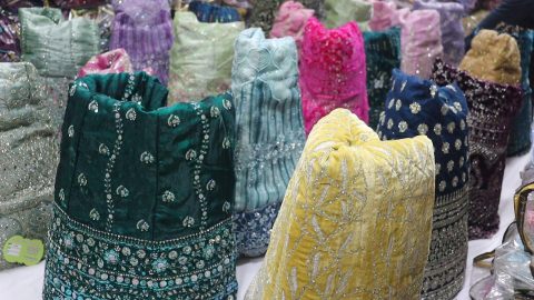 Organza Lehenga Design