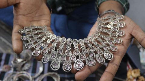 bridal jewellery set in sowcarpet