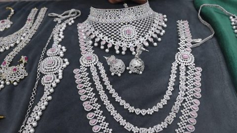 bridal jewellery set haul