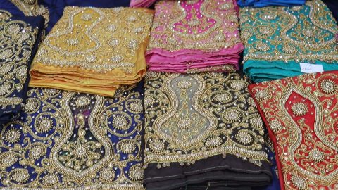 sequence work aari blouse