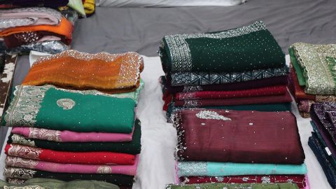 reception saree collection